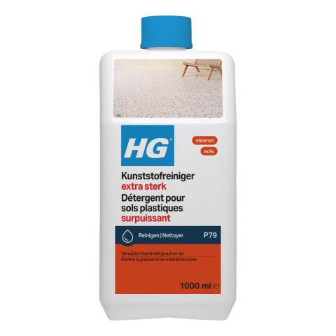 HG kunststofreiniger extra sterk 1l