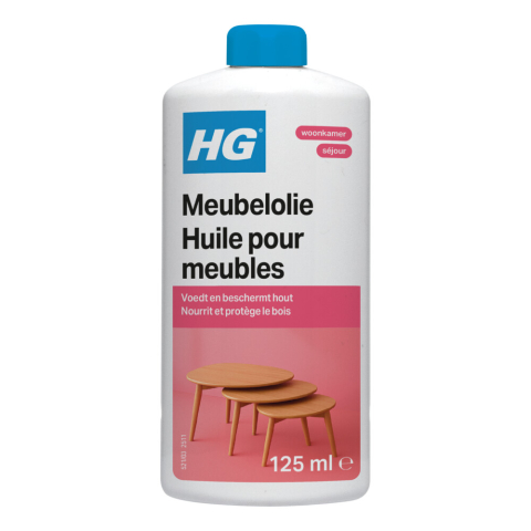 HG meubelolie eiken 140ml eiken, mahonie en kersen in goede conditie