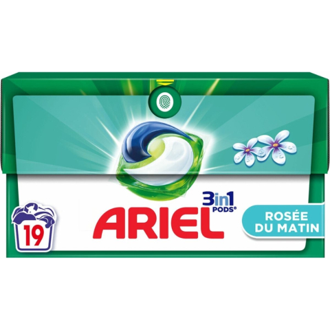Merkloos / Sans Marque Ariel pods 3in1 19pcs morning dew | 2 stuks