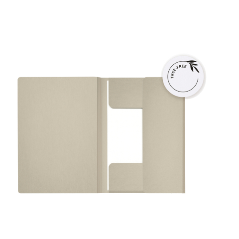 Jalema dossiermap secolor tree-free voor ft folio uit karton, beige