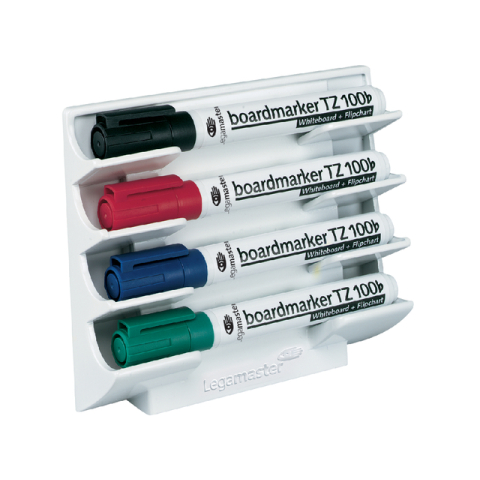 Legamaster whiteboard markerhouder wit