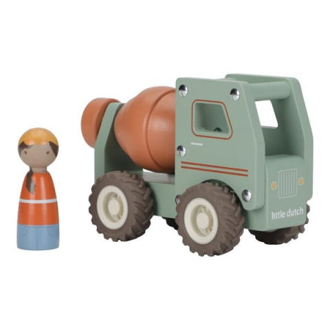 Little Dutch houten betonwagen fsc