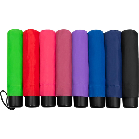 Impliva paraplu opvouw mini size assorti