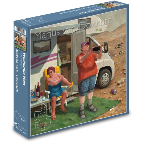 Art Revisited Puzzel marius van dokkum - weekendje mars (1000 stukjes)