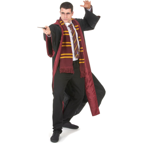 Cinereplicas Harry potter - gryffindor wizard robe / gryffoendor tovenaar kostuum (m)