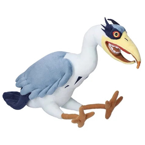 Semic the boy and the heron knuffel figure grey heron 21 cm knuffeles