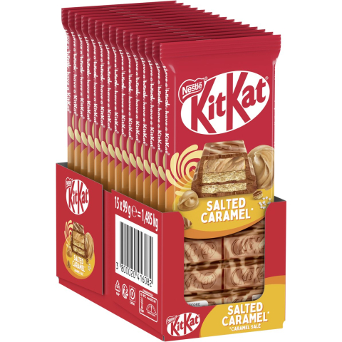 KitKat tablet salted caramel (15x 99g)