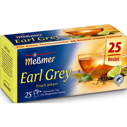 Messmer earl grey 25x 1.75gr (12 stuks)