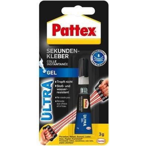 Secondelijm Pattex Ultra gel 9HPSG2C 3gr