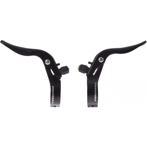 Promax Remgreepset cycle cross aluminium - zwart