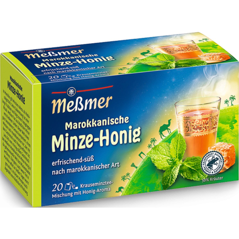 Messmer marokkanische minze honing 20x 2gr (10 stuks)