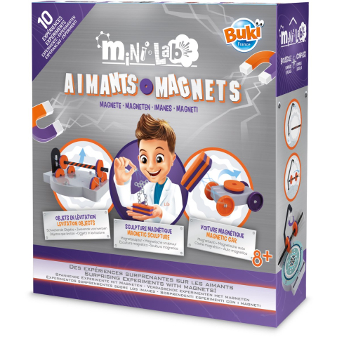 Buki France Buki - mini lab magneten - experimeneteren met magneten