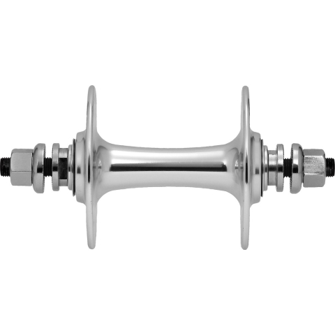 STURMEY ARCHER voornaaf "hbt30-f" st.archer fr.high flange hub 36h solid axle sil.