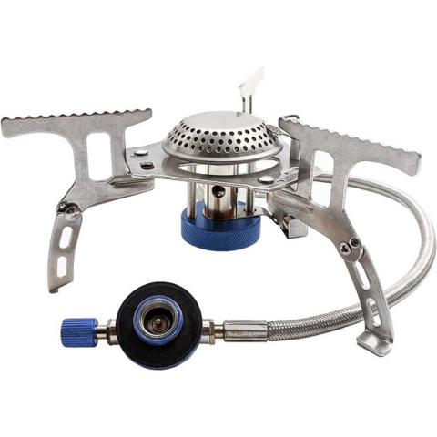 Specialist+ Kampeer gasbrander, met elektrische ontsteking (piëzo) aansluting 7/16 - folding stove