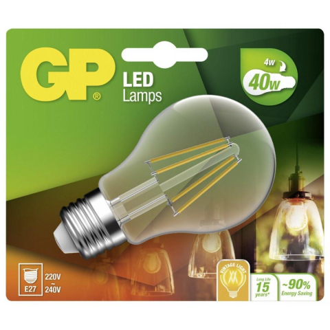 GP Lighting gp led classic fila. 4w e27