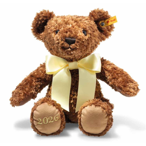 Steiff cosy jaar beer 2026 34 cm. ean 114175