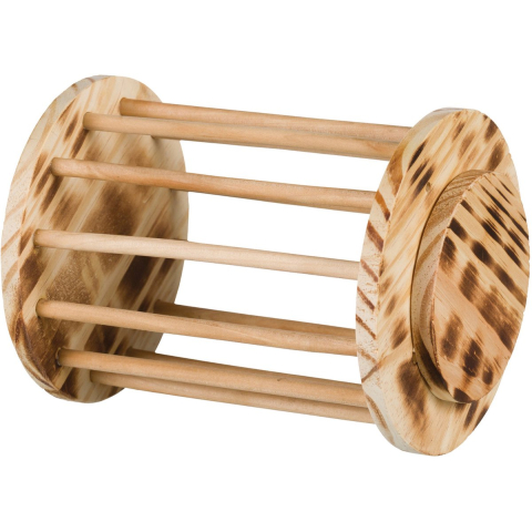 Trixie hooiruif met deksel hout gevlamd