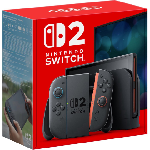 Nintendo Switch 2 - Met eenvoudig vervangbare batterij - Zwart