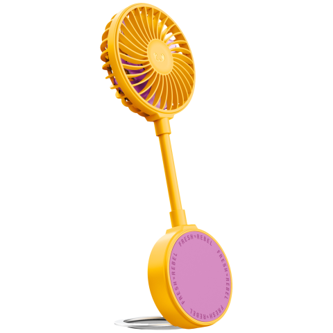 Fresh 'n Rebel Magnetic Fan - Ventilator 3 Snelheden Tropical Yellow