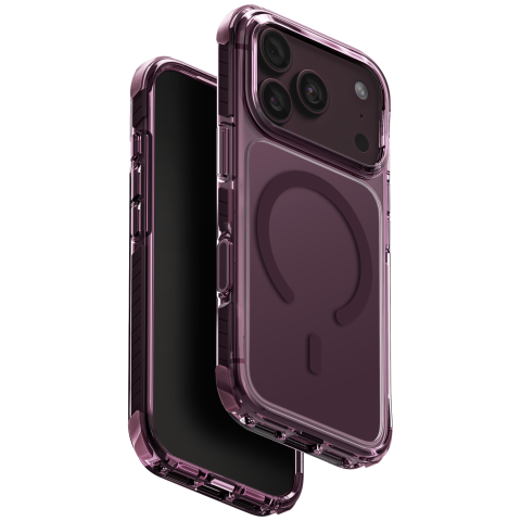 Uniq Maglick Charging Combat Telefoonhoesje Voor Apple Iphone 18 Pro Rood