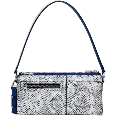 Small convertible animal print bag - BLUE - U