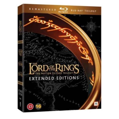 Lord of the Rings, The: Extended Trilogy (15-disc) (Remastered) (Blu-ray)