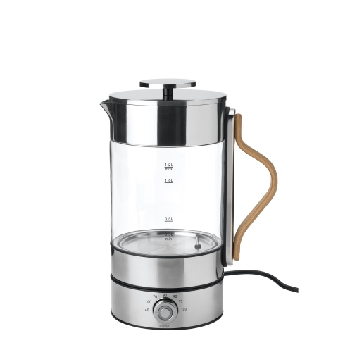 Stelton - Emma Electric Kettle - Clear/Steel - 1.2 l