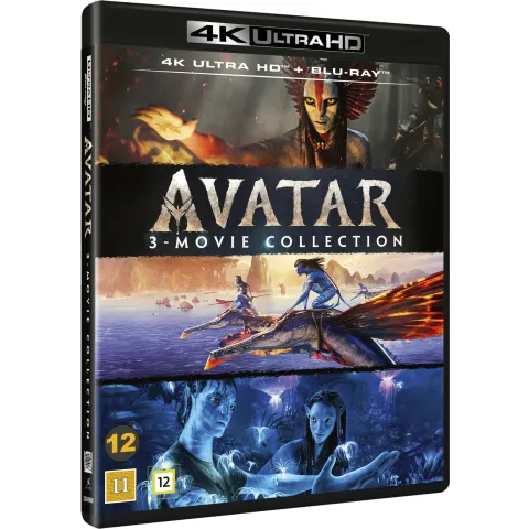 Avatar: Fire And Ash 3-Movie Collection (3 x 4K UHD + 3 x BD)