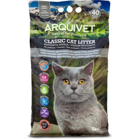 Dubbelpak: 2x10kg Arquivet Classic kattenbakvulling