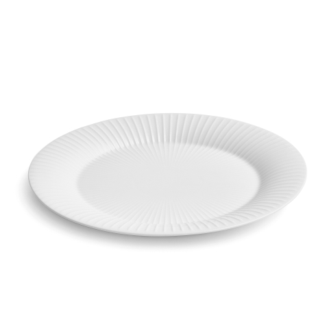 Kähler - Hammershøi Ovale Serveerschaal - Wit - 28,5x22,5 cm