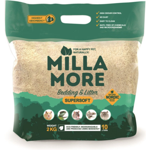 Dubbelpak: 2x10L Millamore Supersoft klein dier