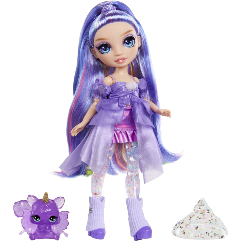 Rainbow High Rainbow Shimmers With Slime Fashion Doll Violet (Purple)