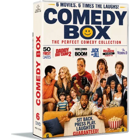 COMEDY BOX - 6 COMEDYS - (6DVD box set )