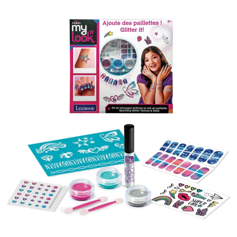 Cra-Z-Art - Sparkling Glitter Tattoos & Nails (CRSS16)