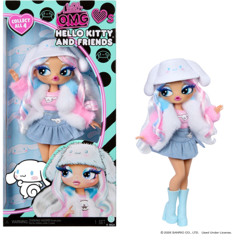 LOL Surprise O.M.G. Loves Hello Kitty & Friends  Cinnamoroll