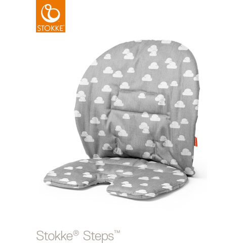 Stokke® Steps™ Babyset Kussen - Grijze Wolken