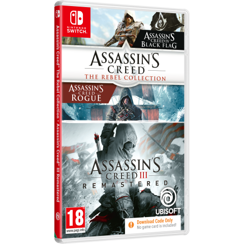 Assassins Creed: Bundle (Rebel Collection + AC 3) (Code In a Box)