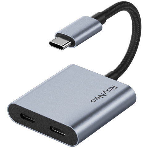 RayNeo USB-C charging adapter for AR glasses