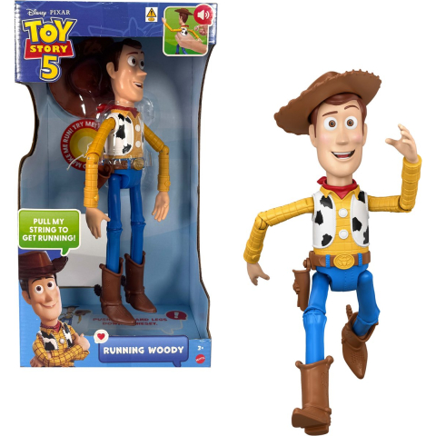 Pixar Toy Story 5 - 30cm Feature Running Woody (ENG)
