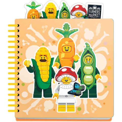 Euromic LEGO® Minifigures Tab Notebook Farmers Market