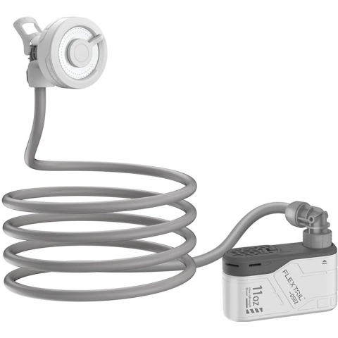 Flextail Max Shower Draagbare douche met pomp (incl. koffer) - Wit
