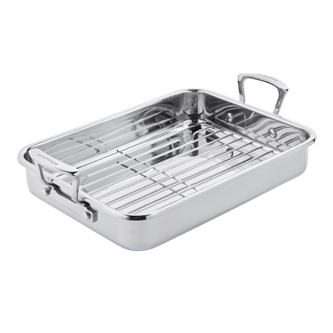 Scanpan - Impact Braadslede met rooster - Inductie - 43x28 cm