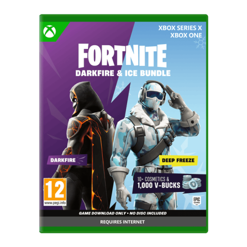 Fortnite Darkfire and Ice Bundle (Code in a Box)