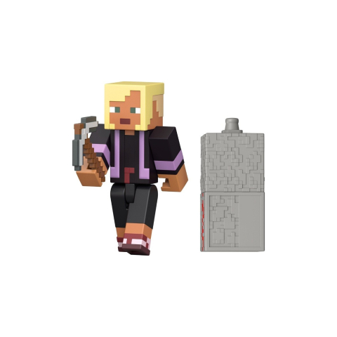 Minecraft - Biome Builds 8cm Figure - Redstone Charged Kai ( JJR86-JL10)