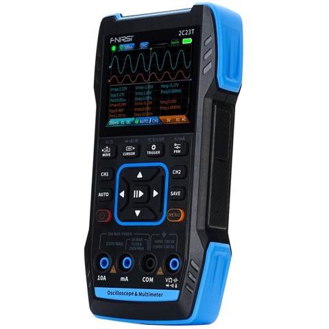 FNIRSI 2C23T 3-in-1 Portable Oscilloscope Multimeter Signal Generator