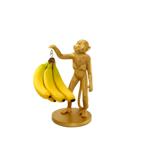 Winkee - Fruit holder - Monkey Banana holder - Gold