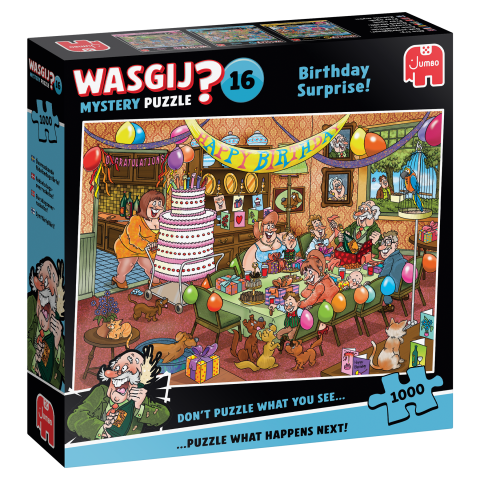 Wasgij - Mystery 16 Birthday Surprise! (1000 Pieces) (1119802247)
