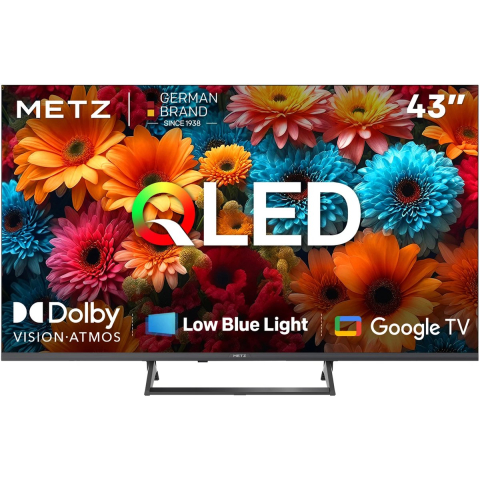 METZ 43" Flat screen TV LED 4K 43MQF7500Z