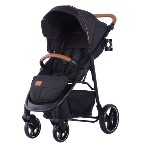 Babytrold - Malaga Stroller  - Night black  - 87 x 43 x 58 cm