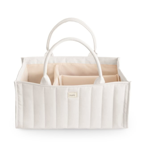 Mushie - Diaper Caddy - Ivory
